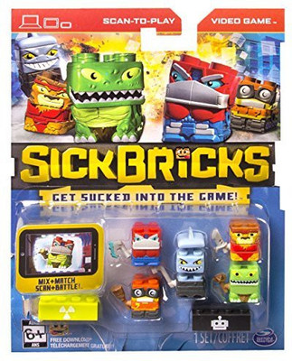 

Sick Bricks Sick Team 5 Character Pack Mutants Vs Robots(Multicolor)