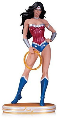 

DC Comics Collectibles Comics Cover Girls Wonder Woman Statue(Multicolor)