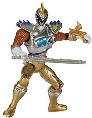 Power Rangers Dino Super Charge - 5 Dino Drive Gold Ranger Action Figure(Multicolor)