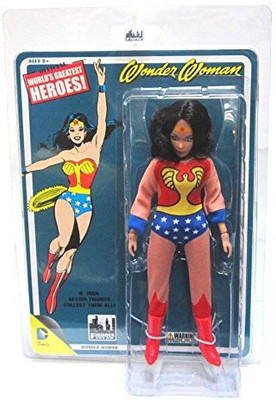 

Figures Toy Company Wonder Woman Retro 8 Inch With Full Body Artwork(Multicolor)