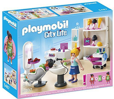 

PLAYMOBILA City Life Beauty Salon - 5487 - 67 Pieces(Multicolor)