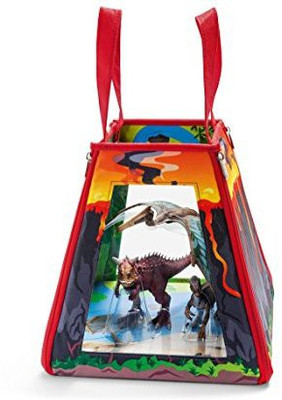 

Schleich Dinosaur Volcano Playmat Set(Multicolor)