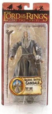The Lord Of The Rings Two Towers Talking Balrog Battle Gandalf(Grey)