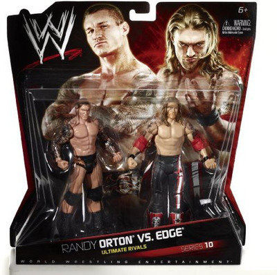 

Mattel Wwe Ultimate Rivals Edge Vs Randy Orton 2Pack Series 10(Multicolor)