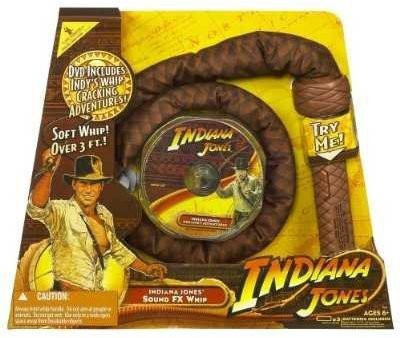 

Indiana Jones Hasbro Sound FX Whip & DVD(Multicolor)