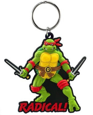 

Nickelodeon Raphael Soft Touch Pvc Key Ring(Multicolor)