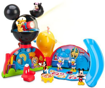 

Disney Exclusive Mickey Mouse Clubhouse Playset(Multicolor)