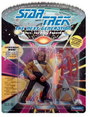 

Star Trek Next Generation Lieutenant Worf 1992 Action Figure(Multicolor)