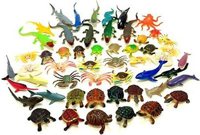 

Hunson Sea Life Ocean Creatures (50 Pieces)(Multicolor)