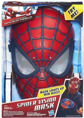 

Funskool Marvel The Amazing Spiderman 2 Spider Vision Mask(Red, Blue)