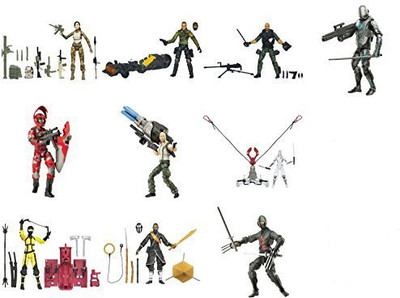 

Hasbro Gi Joe Retaliation 375" Wave 4 Bundle Of 10(Multicolor)