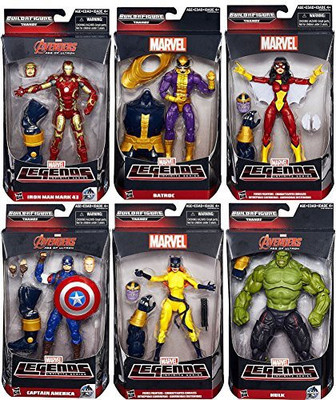 

Marvel Avengers Legends Infinite Series Thanos 6" Set(Multicolor)