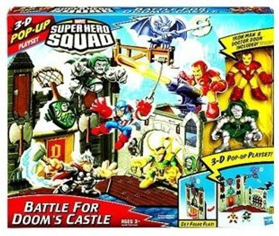 

Marvel Super Hero Squad Mini Playset - Doom Castle with Dr. Doom and Iron Man(Multicolor)