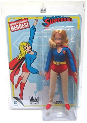 Figures Toy Company Superman Retro Series 1 Supergirl(Multicolor)