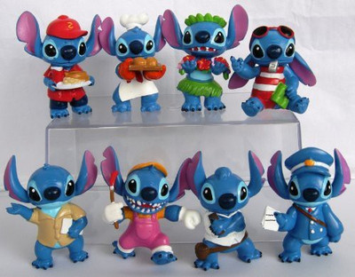 

Lilo & Stitch Lilo And Stitch 8 Piece Set Featuring Chef Stitchhula(Multicolor)