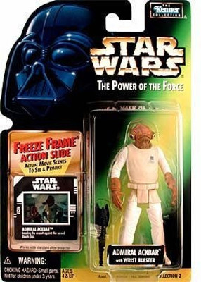 

Star Wars Power of the Force Freeze Frame Admiral Ackbar(Multicolor)