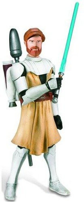 

Hasbro Star Wars 2010 Clone Wars Animated Cw No 02 Obiwan Kenobi(Multicolor)