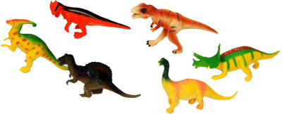 

Montez Dinosaurs Set Of 6(Multicolor)
