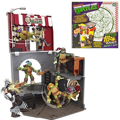 

Teenage Mutant Ninja Turtles Popup Pizza Anchovy Alley Playset(Multicolor)