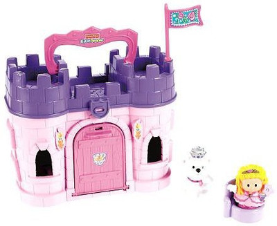 

Little People Exclusive Fisherprice Play 'N Go Castle Pink Princess(Multicolor)