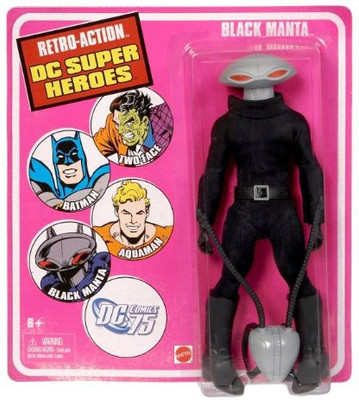 

Mattel Retro Dc Super Heroes Black Manta(Multicolor)