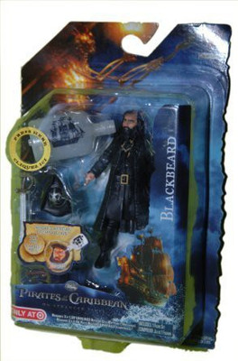 

Jakks Pacific Pirates Of Carribean Magic Reveal Blackbeard 4"(Black)