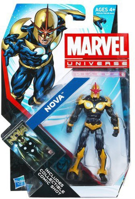 

Hasbro Marvel Universe Series 4 019 Nova 375 Inch(Multicolor)