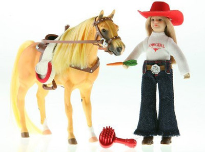 

Paradise Horse S Pozables Western Set(Multicolor)