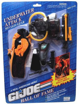 

G.I. Joe Hall Of Fame "Underwater Attack Mission Gear"(Multicolor)