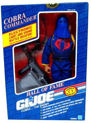 

G.I. Joe Cobra Commander 12" Hall Of Fame 1991 Electric Sound(Multicolor)