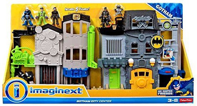

Imaginext Fisher Price Dc Super Friends Batman Gotham City Center 3"(Multicolor)