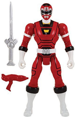 

Power Rangers Super Megaforce 5" Turbo Red Ranger Hero(Red)