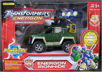 

Hasbro Transformers Energon Powerlink Ironhide (Green Variant)(Multicolor)