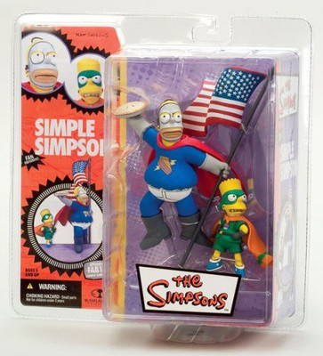 

Unknown Homer & Bart "Simple Simpson" Mcfarlane The Simpsons(Multicolor)