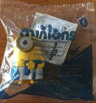

MINION Mcdonalds Happy Meal Talking Egyptian 6(Multicolor)
