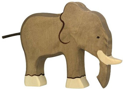 

Holztiger Wooden Elephant(Multicolor)