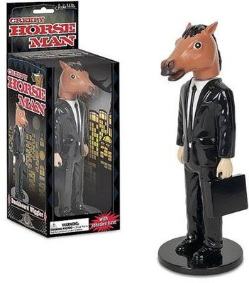 

Accoutrements Creepy Horse Man Dashboard Wiggler 6" Vinyl(Black)