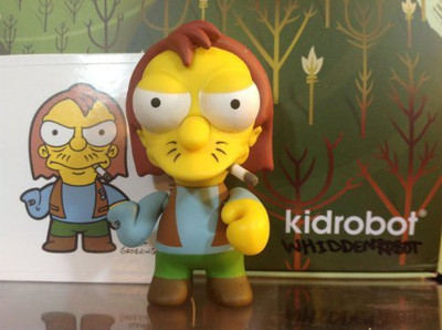 

Simpsons series 2 Kidrobot Herman New W/Box Foil & Card(Multicolor)
