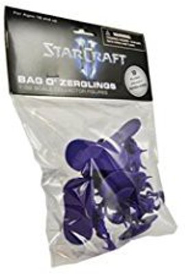 

Blizzard Entertainment Starcraft Ii Bag O' Zerglings 132 Scale Collector Army Men(Blue)