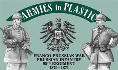 

Armies in Plastic Francoprussian War 18701871 Prussian Infantry 95Th(Multicolor)