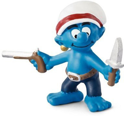 

Schleich Gun Smurf(Blue)