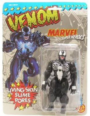 

Spiderman Marvel Super Heroes Venom With Living Skin Slime Pores(Multicolor)