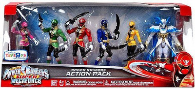 

Bandai Power Rangers Super Megaforce 5Inch 6Pack(Multicolor)