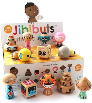 

Noferin Full Set Of All 12 Jibibut Artist Series Wooden Case(Multicolor)