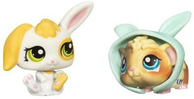 

Littlest Pet Shop 2010 Assortment 'B' Series 2 Collectible Bunny & Gui(Multicolor)