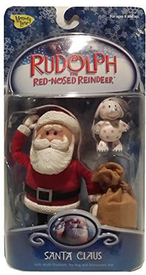 

Memory Lane Rudolph The Rednosed Reindeer Santa Claus(Multicolor)