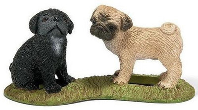 

Schleich Pug Puppies(Multicolor)