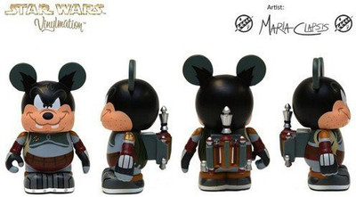 

Disney Star Wars Characters Pete As Boba Fett Vinylmation 3" Inch(Multicolor)