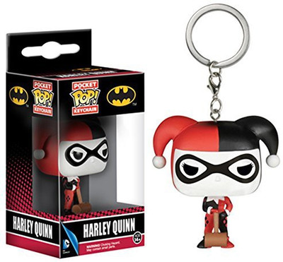 

Funko Pop Keychains Dc Harley Quinn(Multicolor)