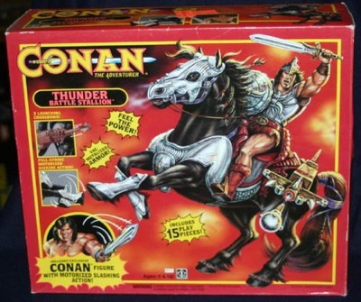

Conan The Adventurer With Thunder Battle Stalion(Multicolor)